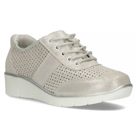 Chaussures en cuir Filippo DP028 / 22 Si argent gris 1 Chaussures en cuir Filippo DP028 / 22 Si argent gris 1