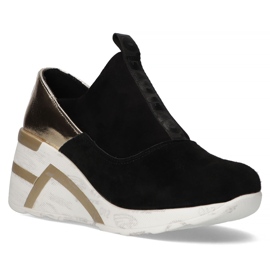 Baskets en cuir Filippo DP3652/22 Bk noir le noir d'or 2