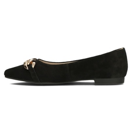 Chaussures en cuir Filippo DP3642 / 22 Bk noir le noir 3