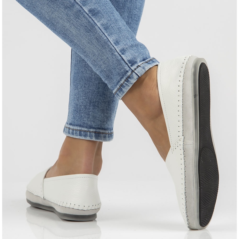 Chaussures en cuir Filippo DP031 / 22 Wh blanc 1