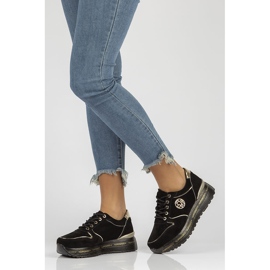 Baskets en cuir Filippo DP3558/22 Bk noir le noir d'or 6