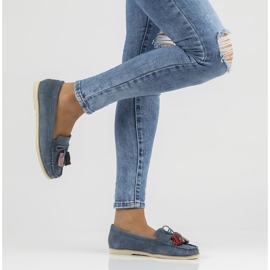 Mocassins en cuir Filippo DP3512/22 Nv bleu marine 2 Mocassins en cuir Filippo DP3512/22 Nv bleu marine 2