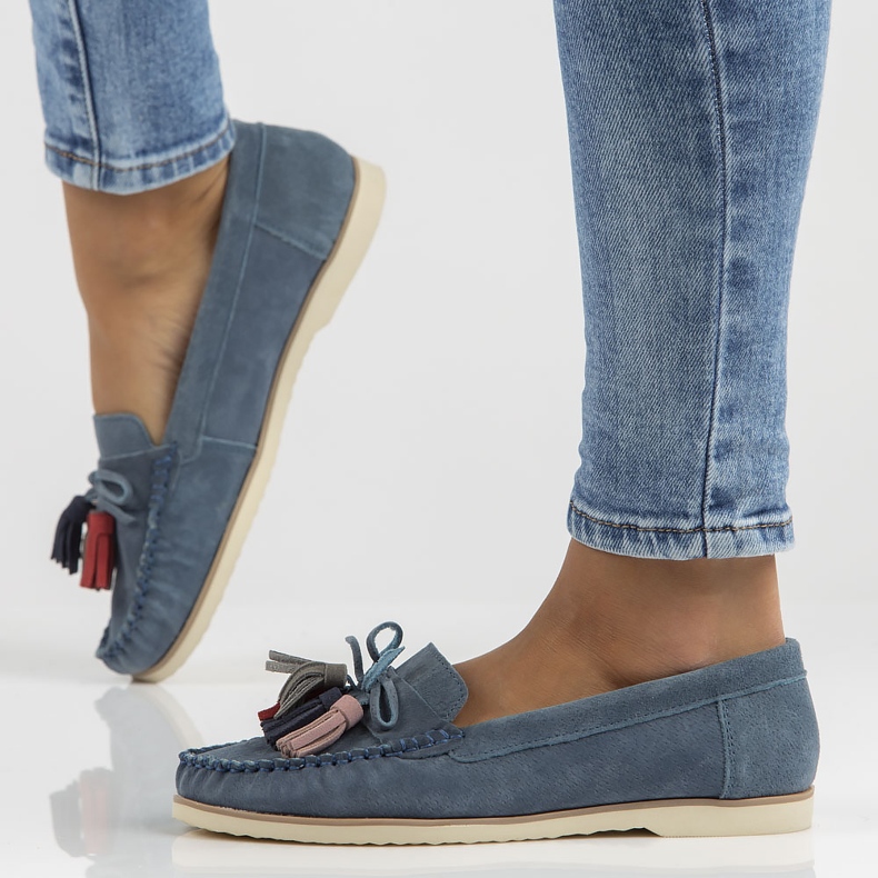 Mocassins en cuir Filippo DP3512/22 Nv bleu marine 1 Mocassins en cuir Filippo DP3512/22 Nv bleu marine 1