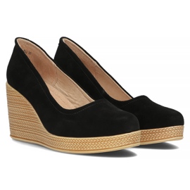 Chaussures en cuir Filippo DP3521/22 Bk Su noir le noir 3
