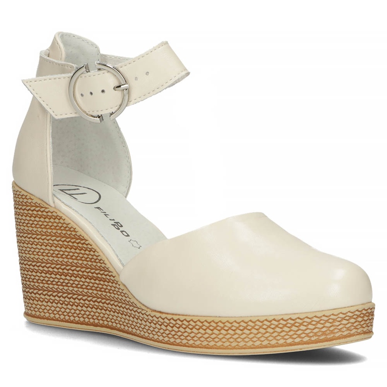 Sandales en cuir Filippo DP3519/22 Be beige 1