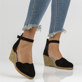 Sandales en cuir Filippo DS1394/22 Bk Noir le noir 2