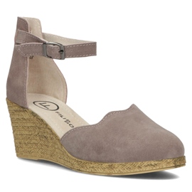 Sandales en cuir Filippo DS1394/22 Sd beige chiné 1