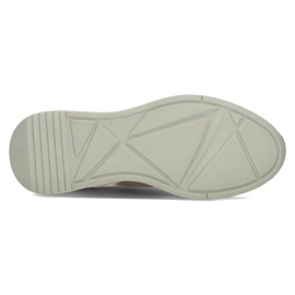 Baskets en cuir Filippo DP3553/22 Be beige 4