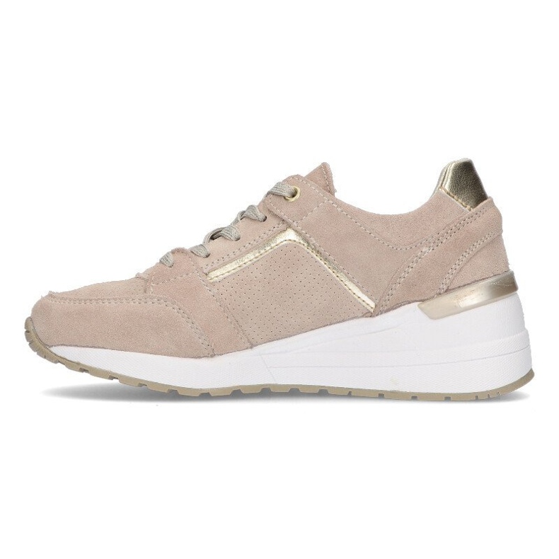 Baskets en cuir Filippo DP2003/22 Be beige 1