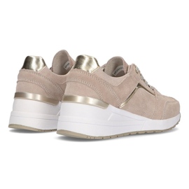 Baskets en cuir Filippo DP2003/22 Be beige 2