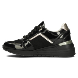 Baskets en cuir Filippo DP2003/22 Bk Bk noir le noir 3