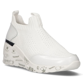 Chaussures en cuir Filippo DP3551 / 22 Wh blanc blanche 1 Chaussures en cuir Filippo DP3551 / 22 Wh blanc blanche 1