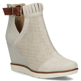 Bottes compensées Filippo DBT207/22 Be beige 3