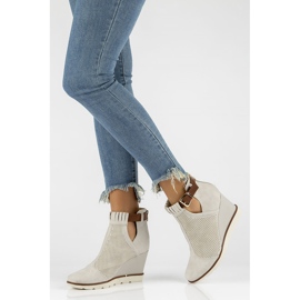 Bottes compensées Filippo DBT207/22 Be beige 7