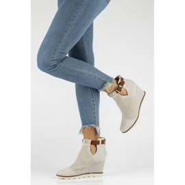 Bottes compensées Filippo DBT207/22 Be beige 1