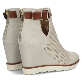 Bottes compensées Filippo DBT207/22 Be beige 6