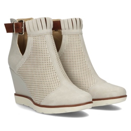 Bottes compensées Filippo DBT207/22 Be beige 4