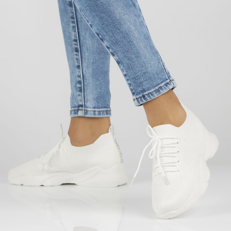 Baskets blanches Filippo DTN2184/22 Wh 2