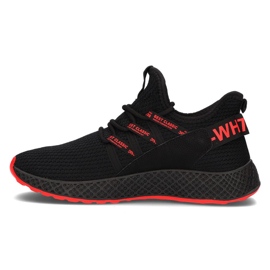 Baskets Filippo MTN1480/22 Bk Rd noir le noir rouge 4