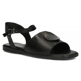 Sandales en cuir Filippo DS3900/22 Bk noir le noir 2