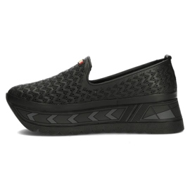 Chaussures en cuir Filippo DP3906 / 22 Bk noir le noir 2