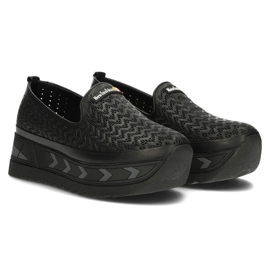 Chaussures en cuir Filippo DP3906 / 22 Bk noir le noir 4