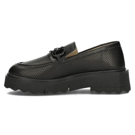 Chaussures en cuir Filippo DP3910 / 22 Bk noir le noir 3