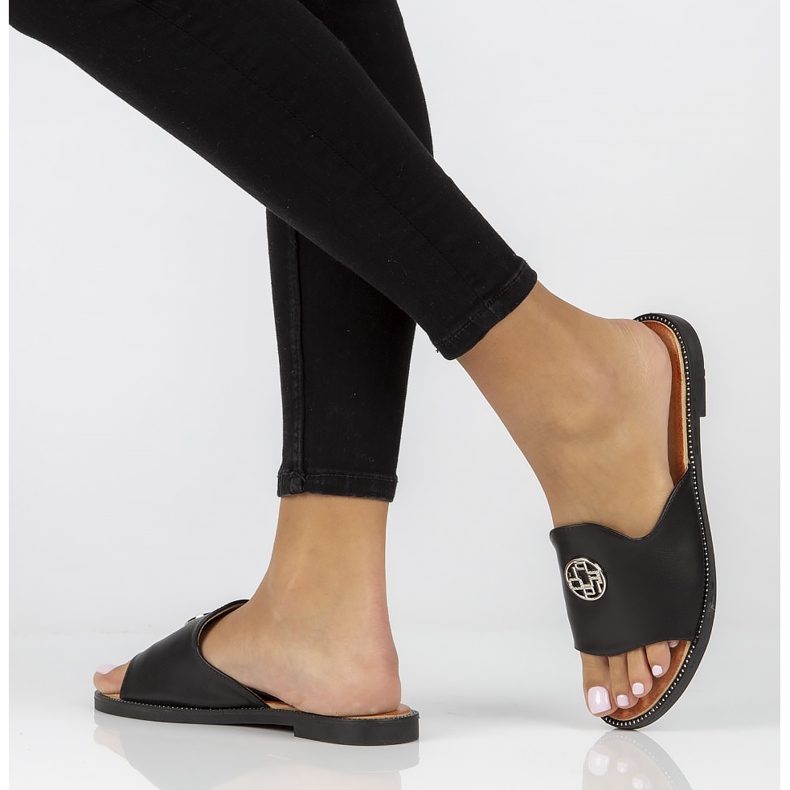 Filippo DK3668/22 Bk chaussons noirs 1