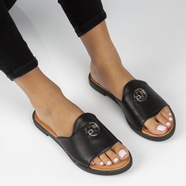 Filippo DK3668/22 Bk chaussons noirs 2