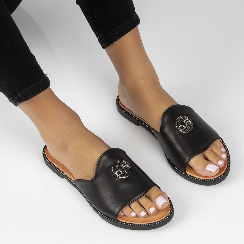 Filippo DK3668/22 Bk chaussons noirs 2