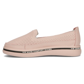 Chaussures en cuir Filippo DP3623/22 Pi rose 1