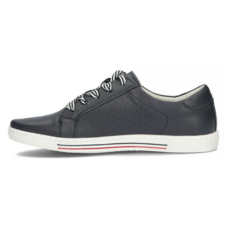Chaussures en cuir Filippo DP2154 / 22 Nv bleu marine 1
