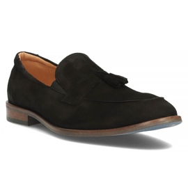 Mocassins en cuir Filippo F59/160/02 noir le noir 1