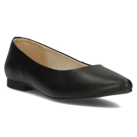 Chaussures en cuir Filippo DP3644 / 22 Bk noir le noir 3