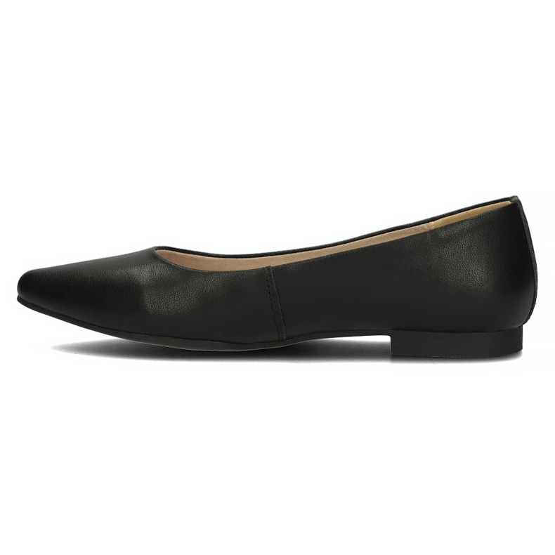 Chaussures en cuir Filippo DP3644 / 22 Bk noir le noir 1