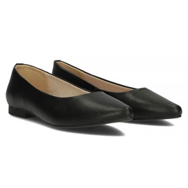 Chaussures en cuir Filippo DP3644 / 22 Bk noir le noir 2
