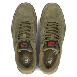 Chaussures en cuir Filippo MSP2123/22 Kh kaki vert 8