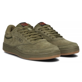Chaussures en cuir Filippo MSP2123/22 Kh kaki vert 9