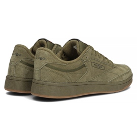 Chaussures en cuir Filippo MSP2123/22 Kh kaki vert 1