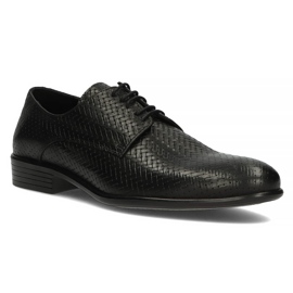 Chaussures en cuir Filippo 1777 noir le noir 1