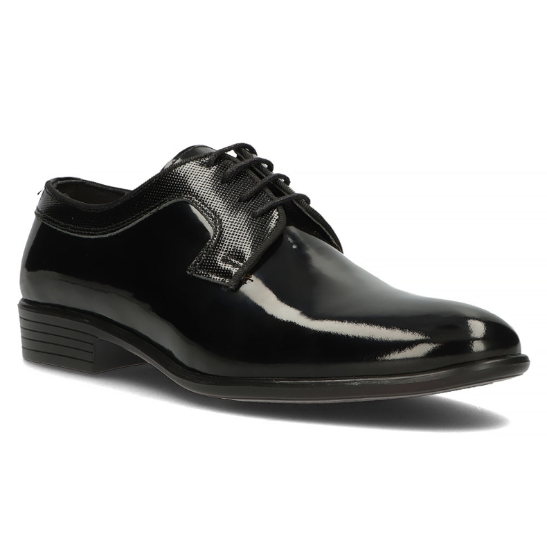 Chaussures en cuir Filippo 1737 laque noire 2