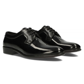 Chaussures en cuir Filippo 1737 laque noire 1