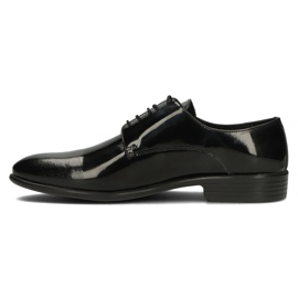 Chaussures en cuir Filippo 0118 laque noire 1