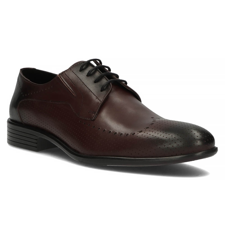 Chaussures en cuir Filippo 3610 bordeaux rouge 1 Chaussures en cuir Filippo 3610 bordeaux rouge 1