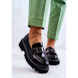 S.Barski Chaussures en Cuir Laqué Noir Corine le noir 2 S.Barski Chaussures en Cuir Laqué Noir Corine le noir 2