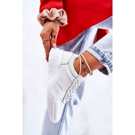 S.Barski Baskets Classiques Femme Blanc Carly blanche 7