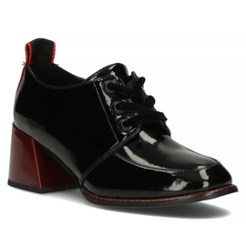 Escarpins en cuir Filippo DP3732 / 22 Bk noir le noir 2
