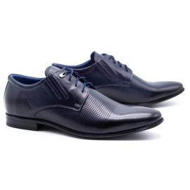 Olivier Chaussures habillées homme 482 bleu marine 2