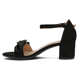 Filippo DS3708/22 Bk sandales noires 2
