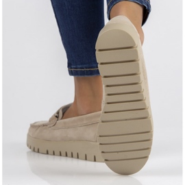 Mocassins en cuir Filippo DP3334/22 Be beige 2